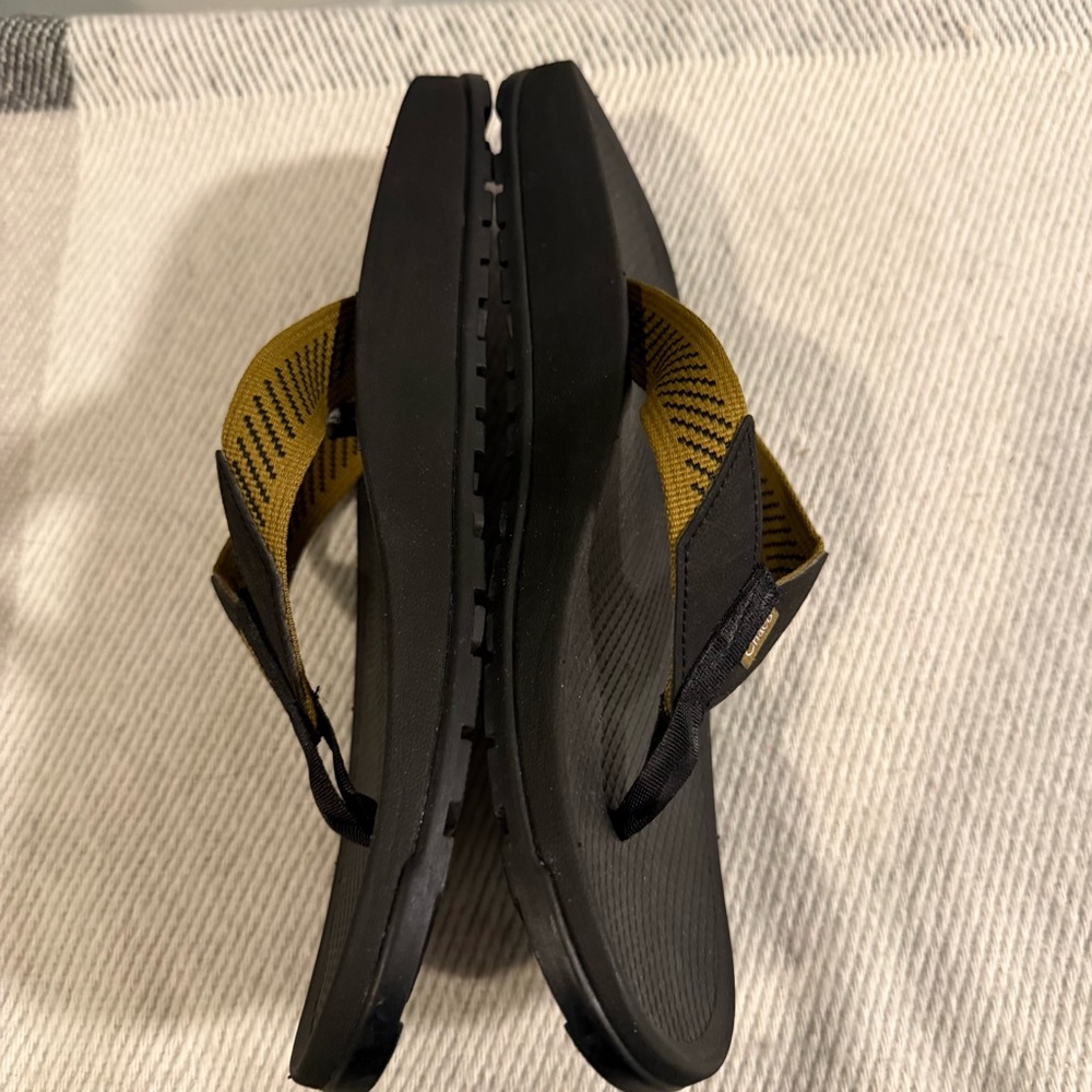 Chaco Men's Lowdown Flip Flops - Score Bronze Sz 11 Like new - Picture 3 of 10